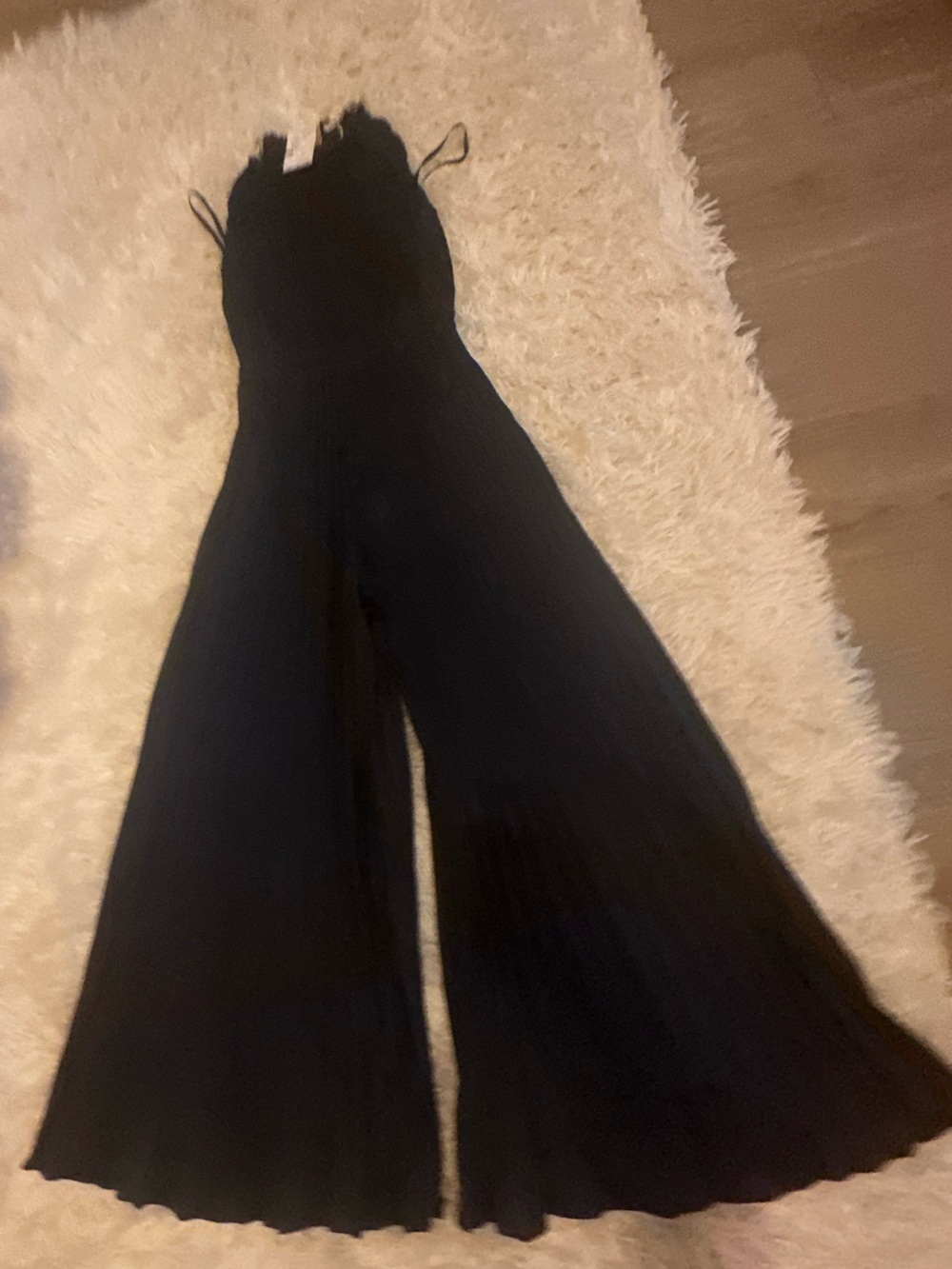 MICHAEL Michael Kors Black Pleated Maxi Skirt